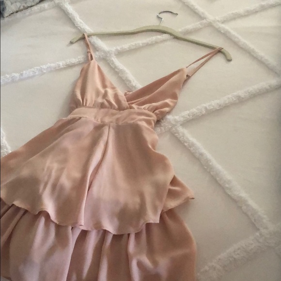 WORN ONCE 🌷blush pink romper (cotton candy la) - Picture 4 of 4